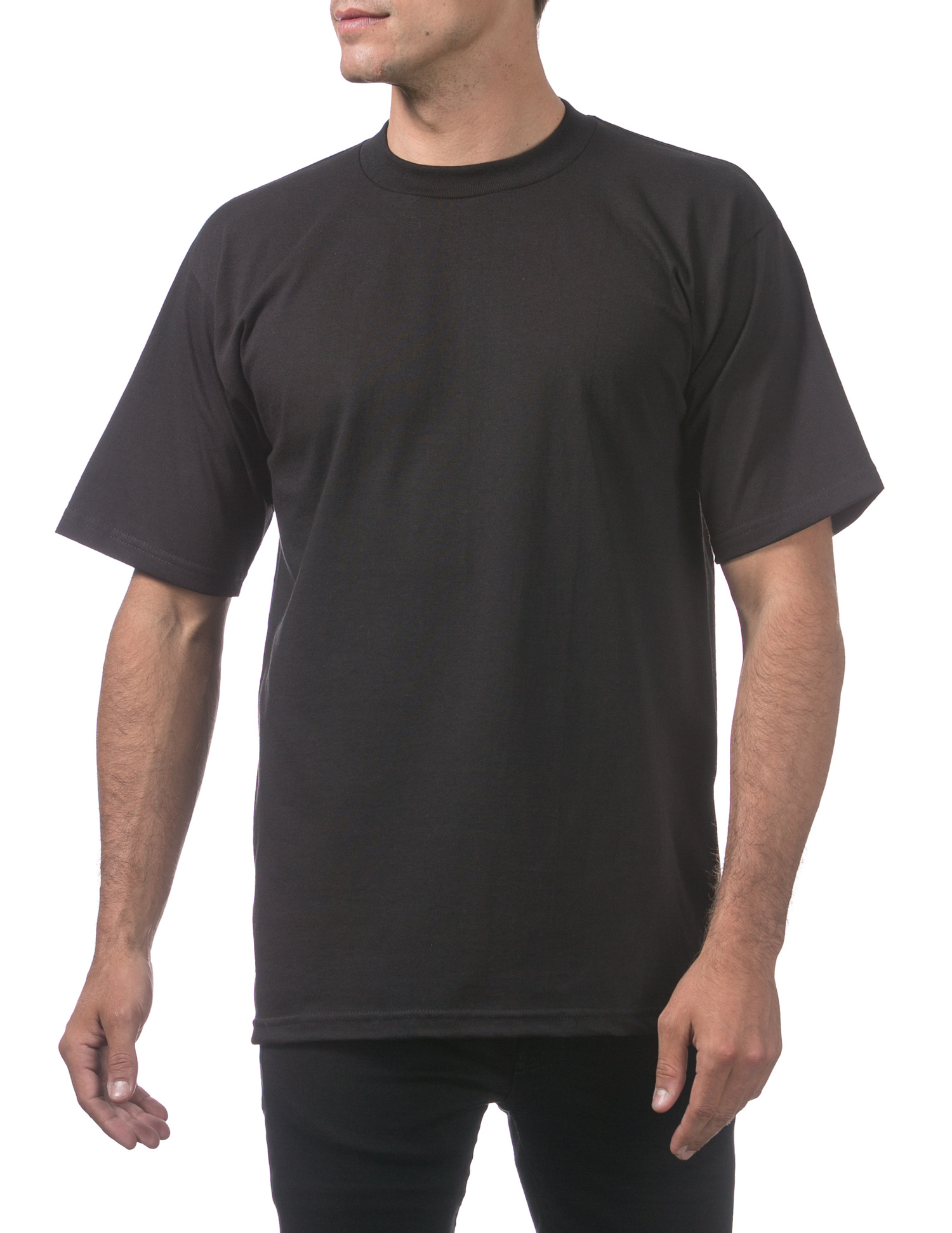 101 BLACK Men's Heavyweight Short Sleeve Tee