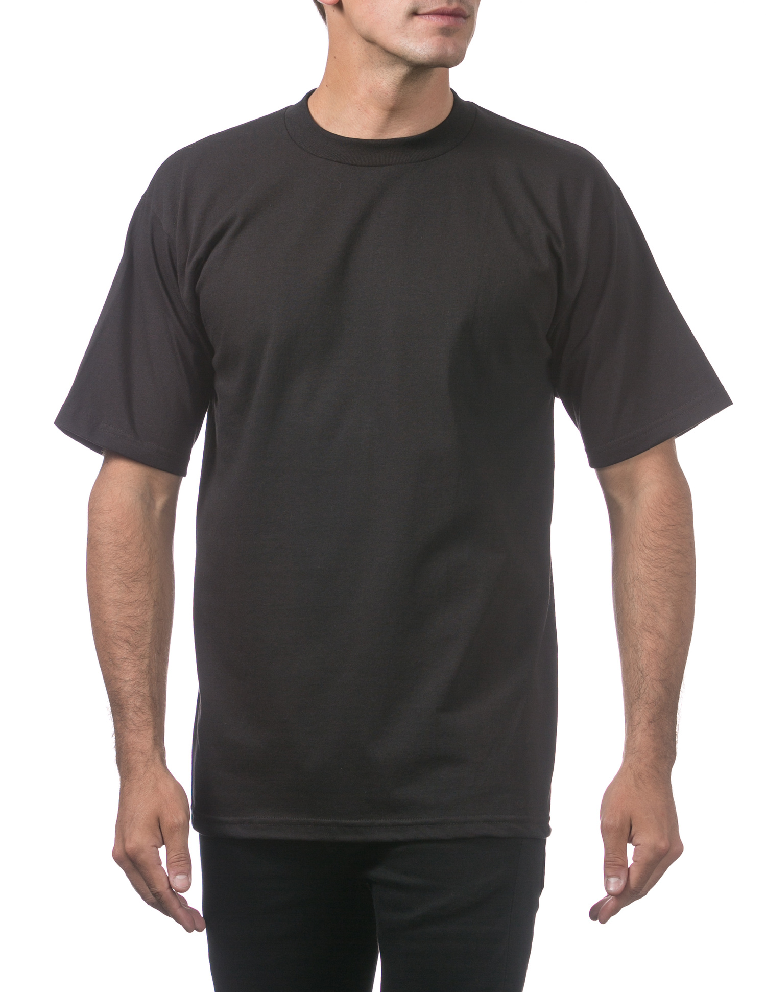 101 BLACK Men's Heavyweight Short Sleeve Tee