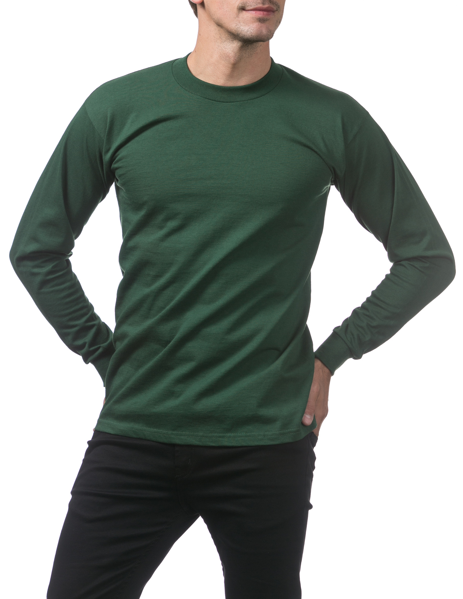 Hold Tight Long-Sleeve Shirt, Dark Forest
