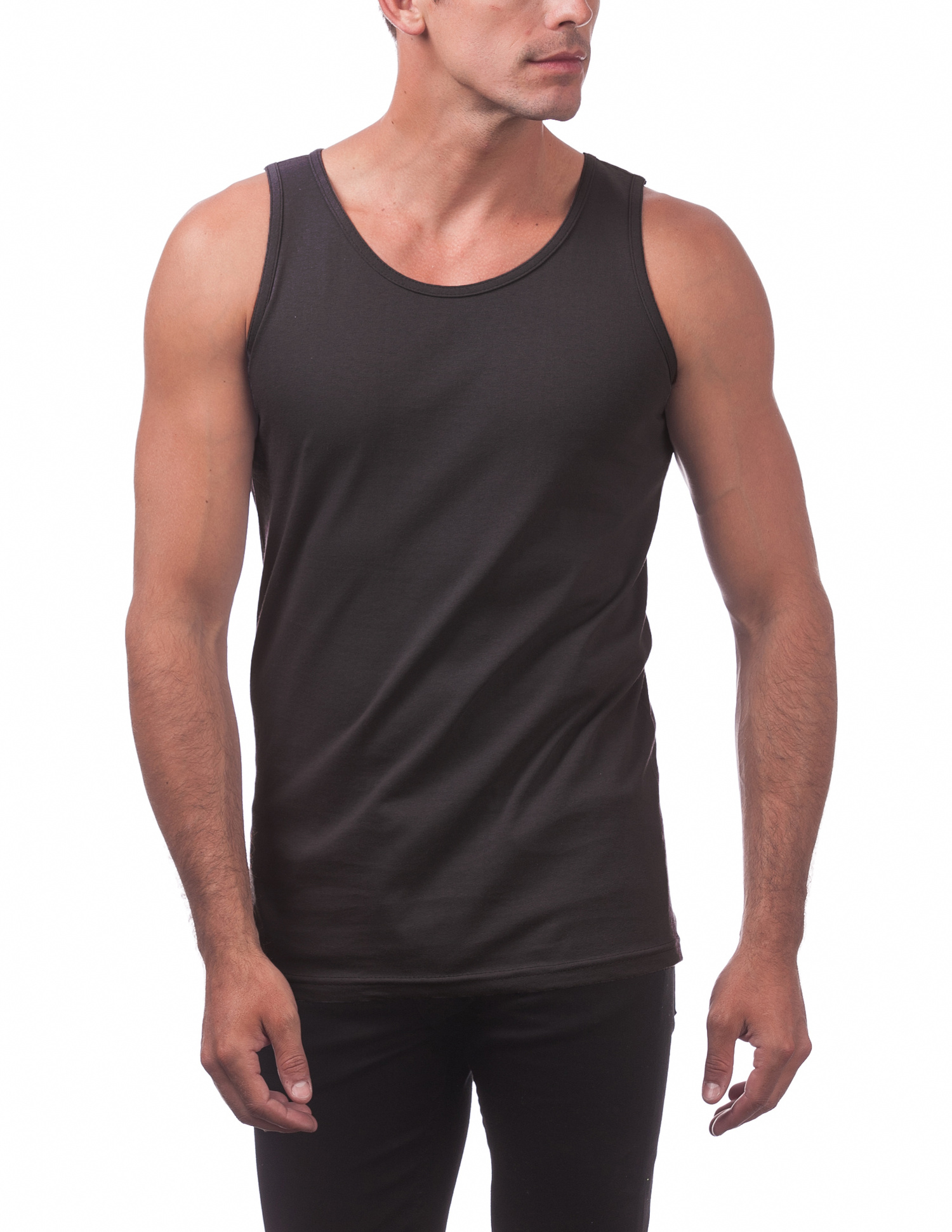 132 BLACK Comfort Cotton Tank Top