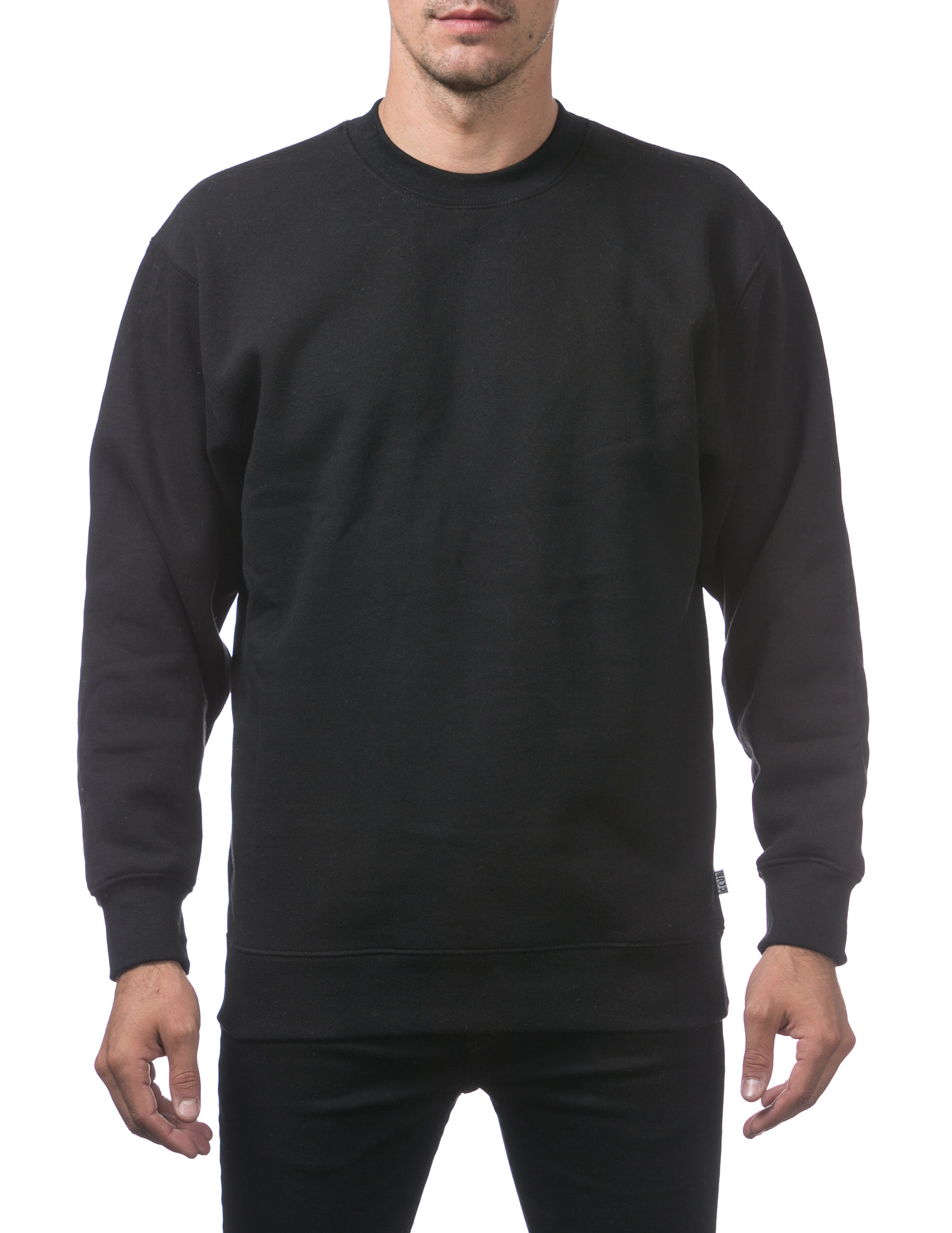 138 CHARCOAL Comfort Crew Neck Fleece Pullover Sweater (9oz) - Sweaters